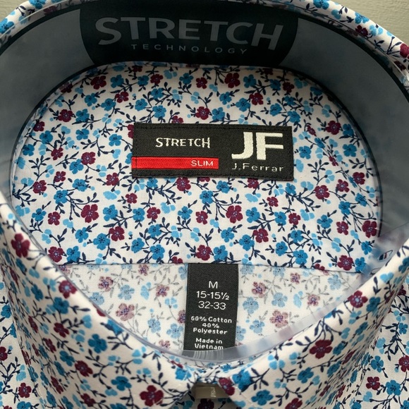 J.Ferrar Slim Fit Button Up - Picture 2 of 3